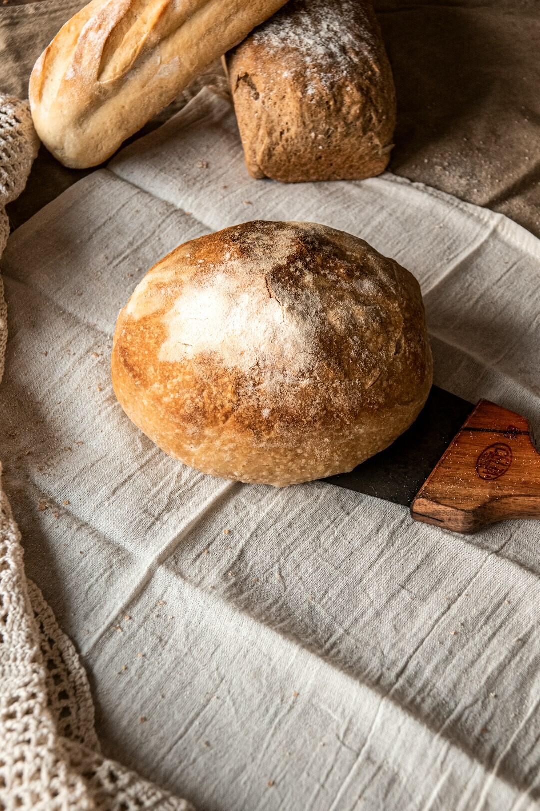 home baking bread