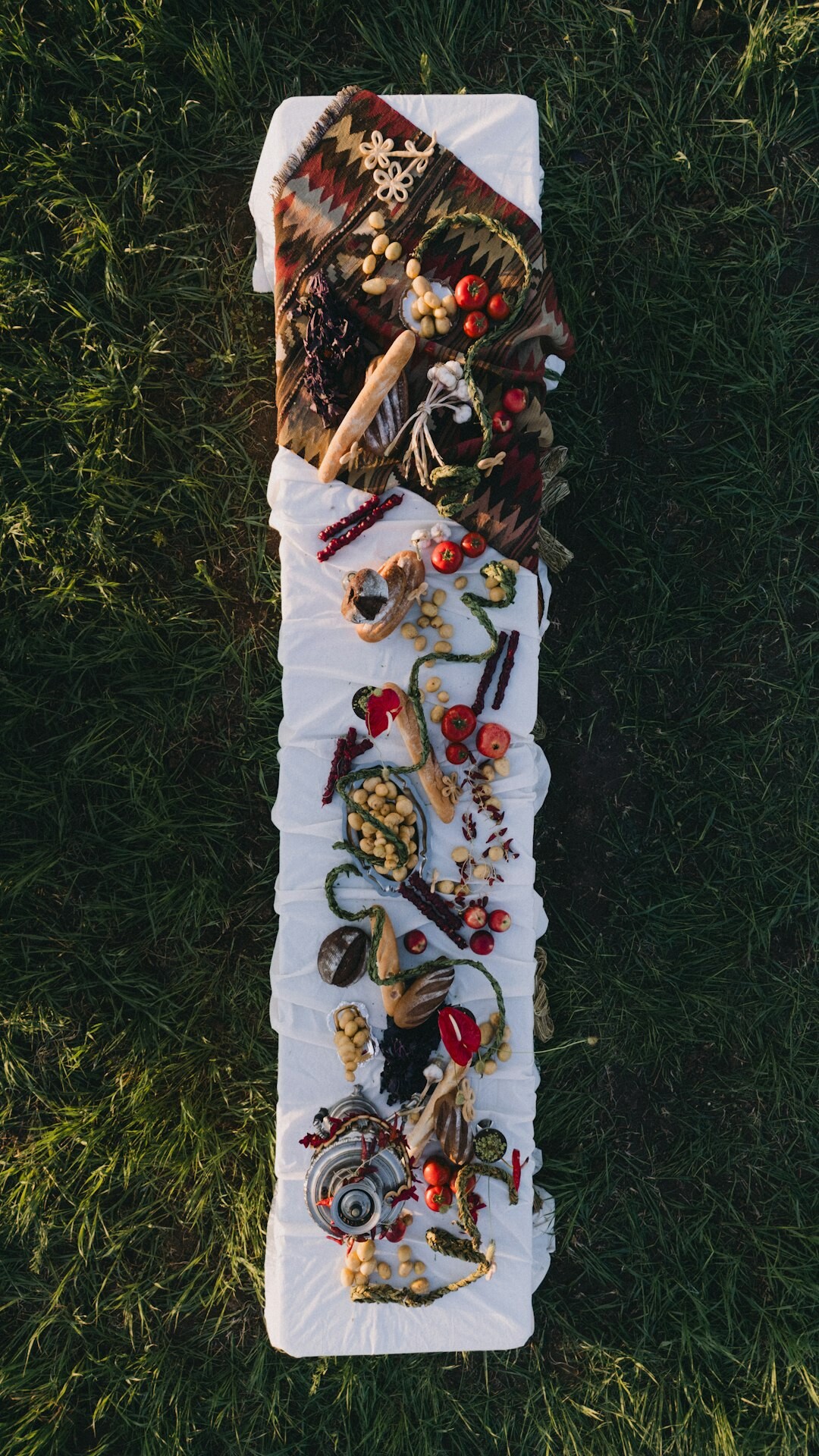 Traditional Czech dishes served on a rustic wooden table